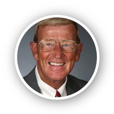 Photo of Coach Lou Holtz
